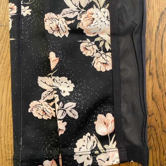 Free People Movement Liza floral mesh leggings - Picture 6 of 8